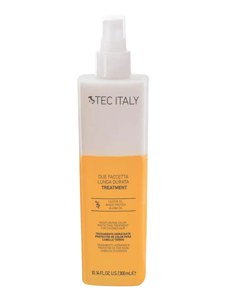 TEC ITALY - TREATMENT DUE FACCETA - Tratamiento hidratante protector de color para cabello teñido